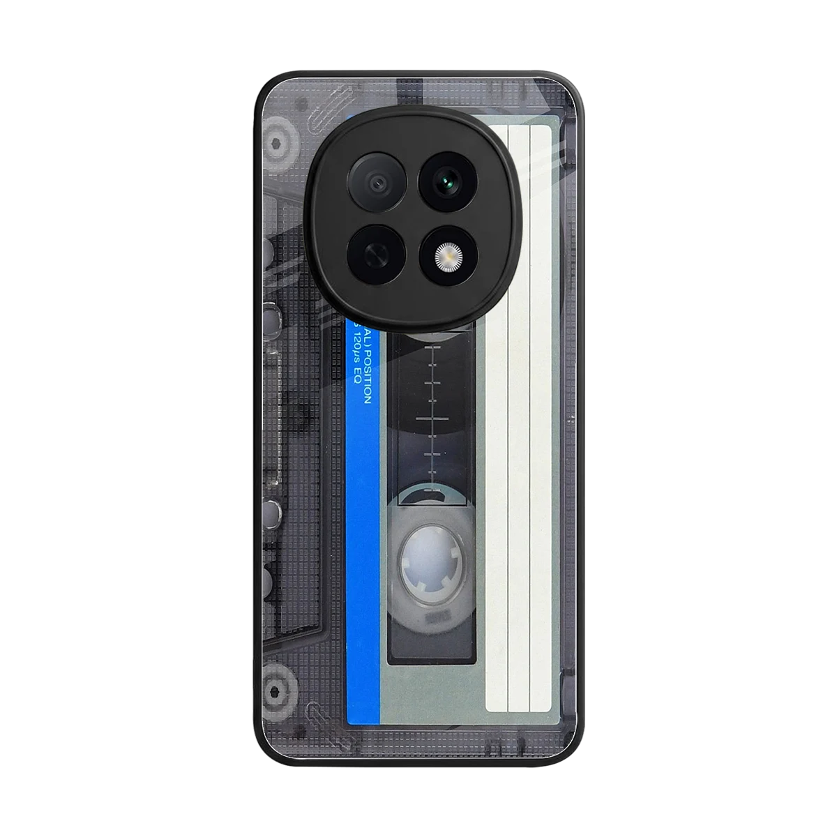 Cassette Retro back phone cover | glass case for oppo f29 pro 5g