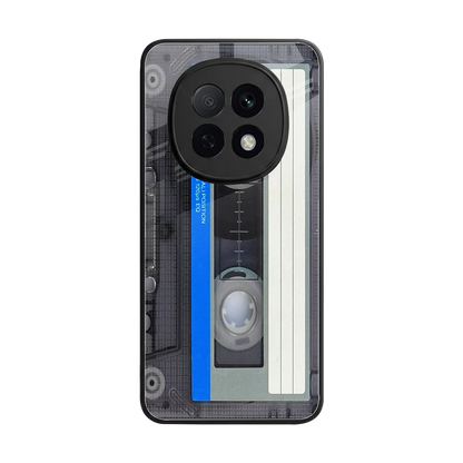 Cassette Retro back phone cover | glass case for oppo f29 pro 5g