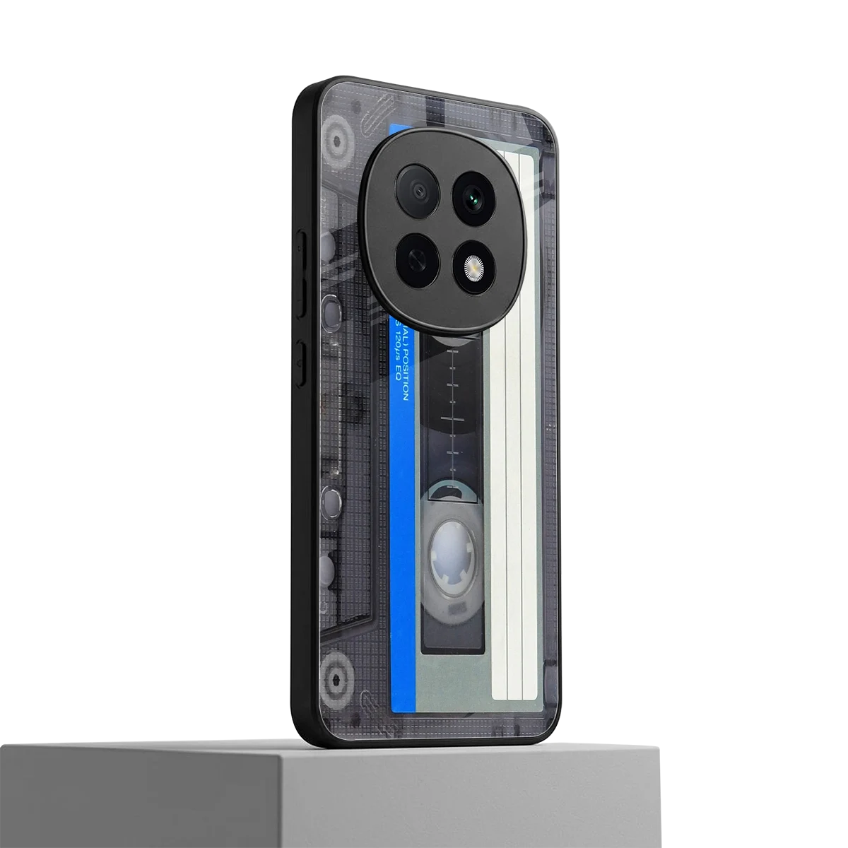 Cassette Retro oppo f29 pro 5g mobile cover | shockproof glass phone case