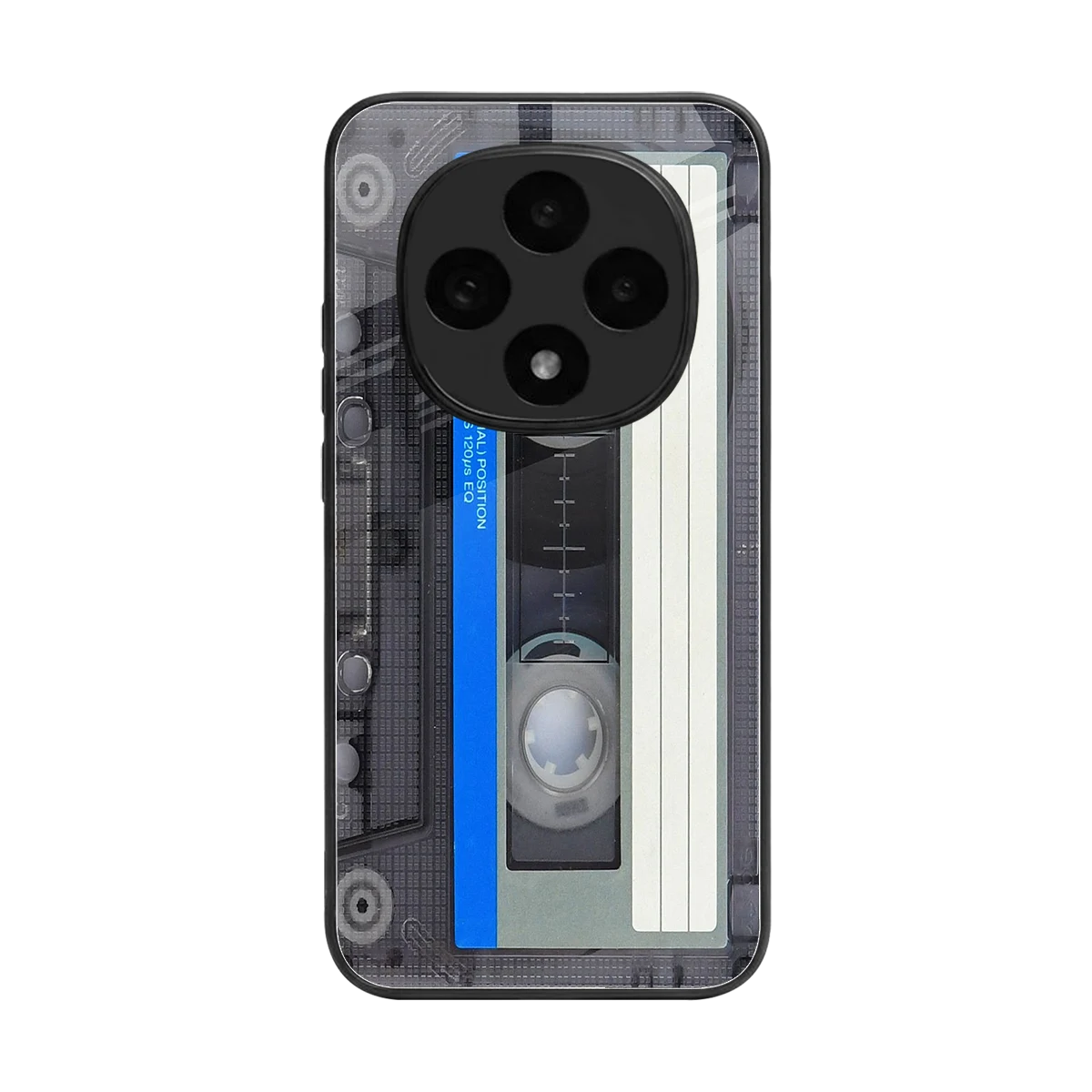 Cassette Retro back phone cover | glass case for oppo f31 pro 5g