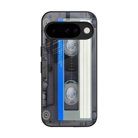 Cassette Retro back phone cover | glass case for google pixel 10