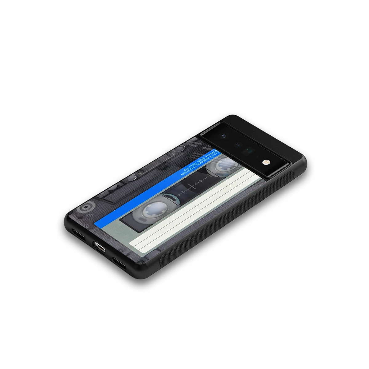 Cassette Retro google pixel 6 pro mobile cover | shockproof glass phone case