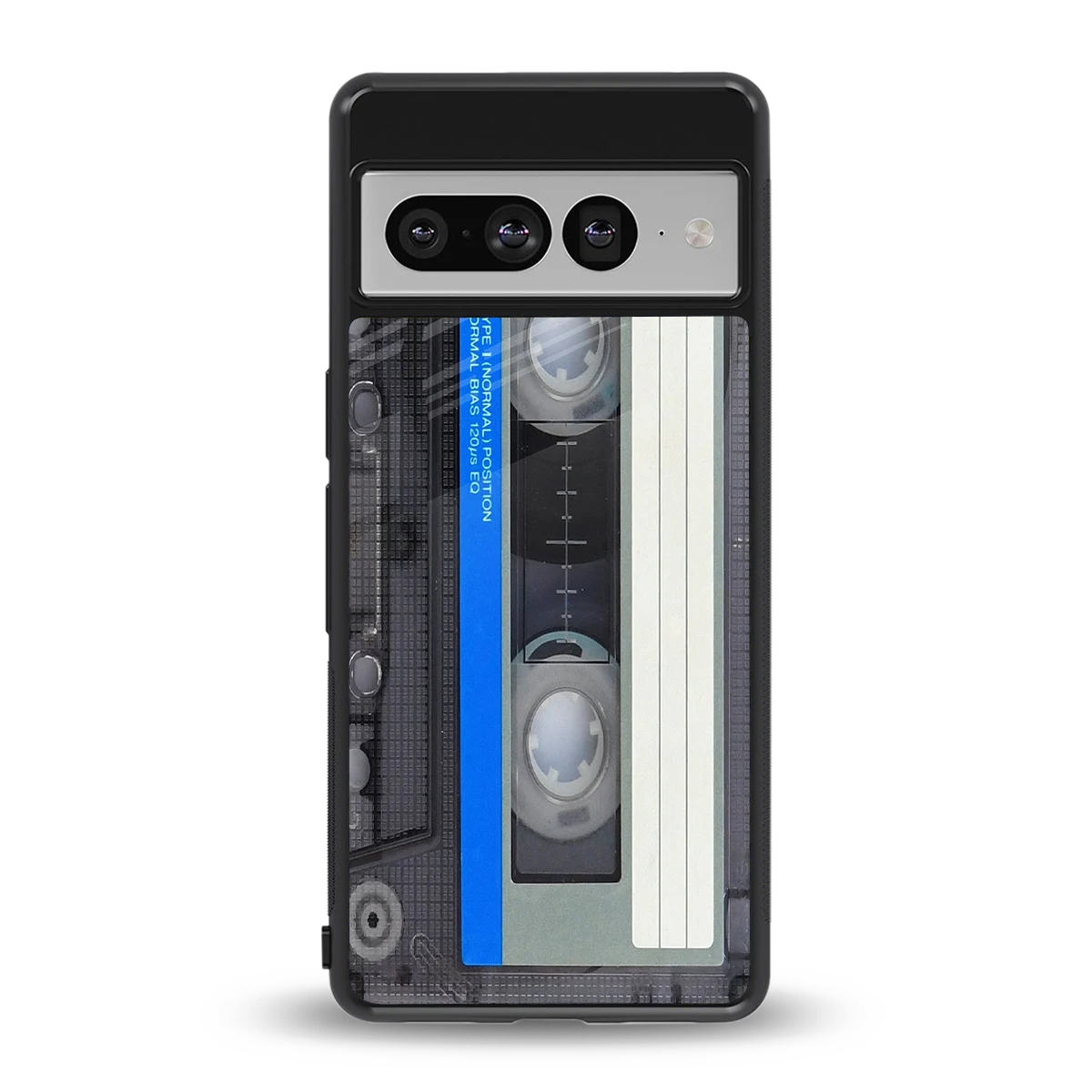 Cassette Retro back phone cover | glass case for google pixel 7 pro