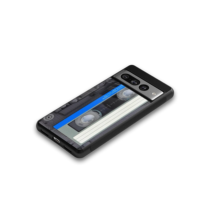 Cassette Retro google pixel 7 pro mobile cover | shockproof glass phone case