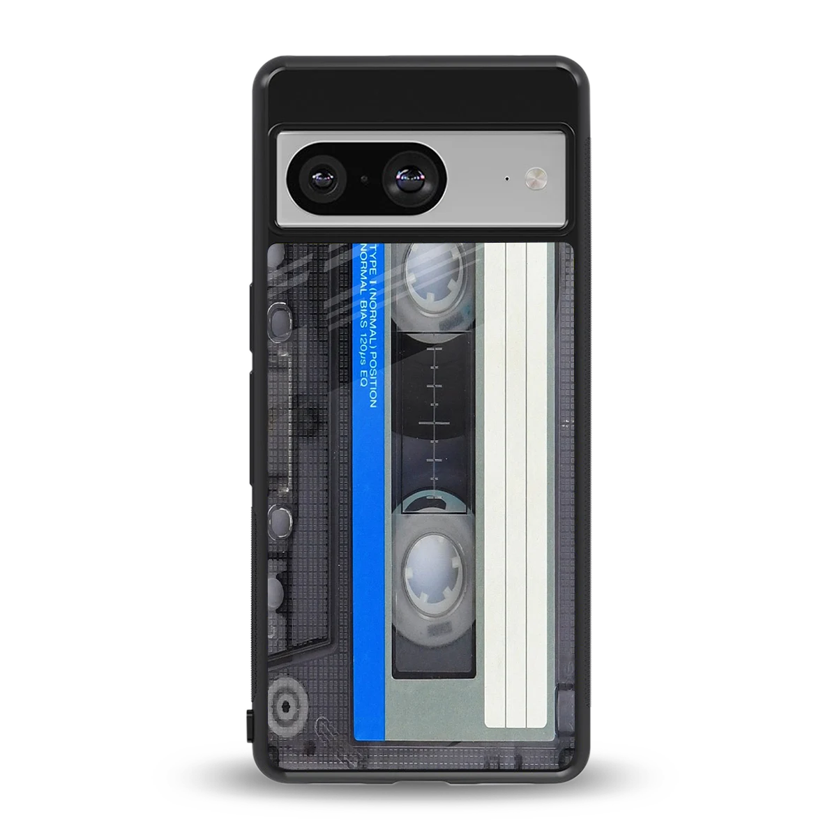 Cassette Retro back phone cover | glass case for google pixel 8