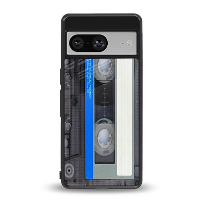 Cassette Retro back phone cover | glass case for google pixel 8
