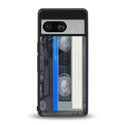 Cassette Retro back phone cover | glass case for google pixel 8