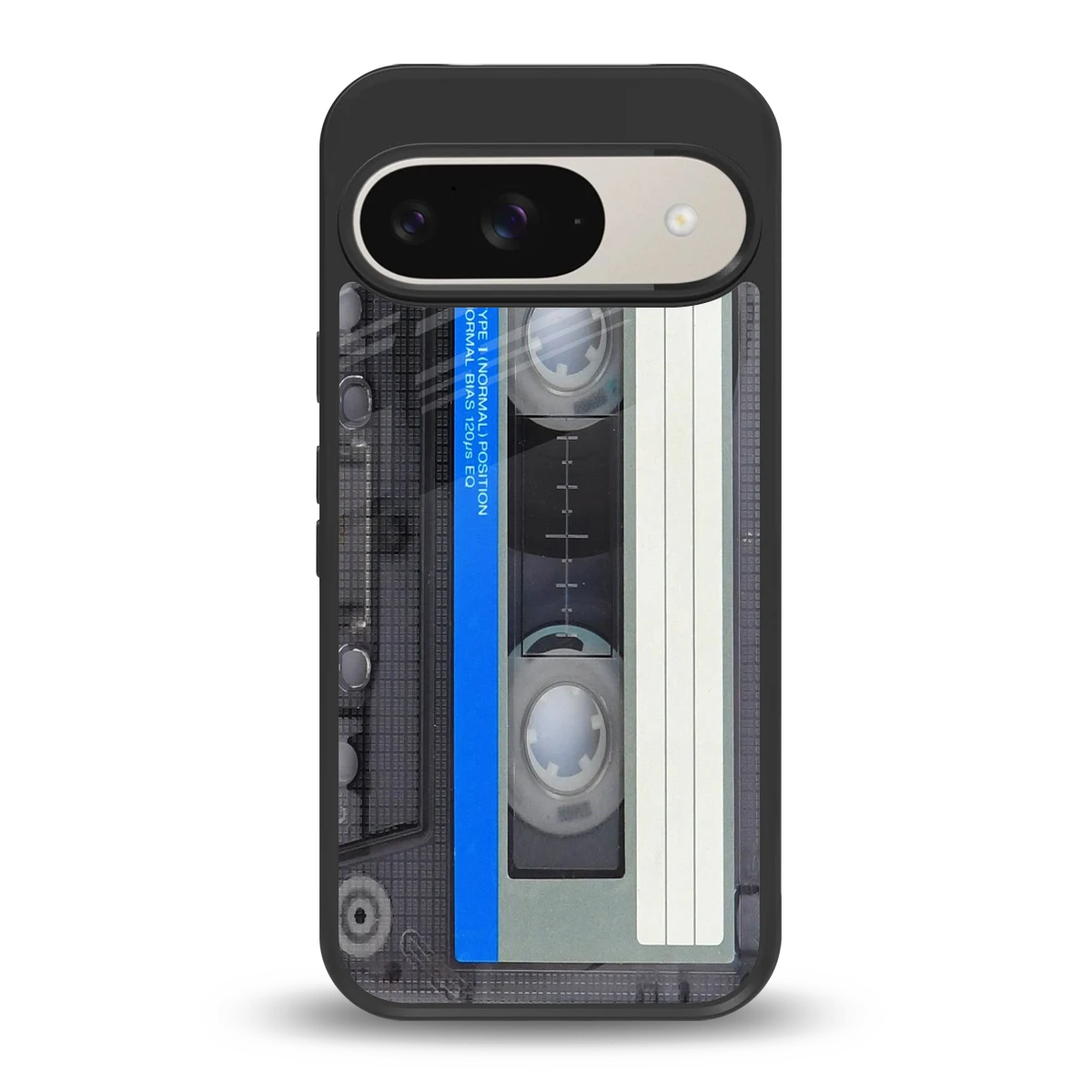 Cassette Retro back phone cover | glass case for google pixel 9