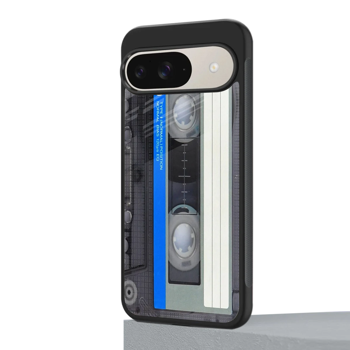 Cassette Retro google pixel 9 mobile cover | shockproof glass phone case