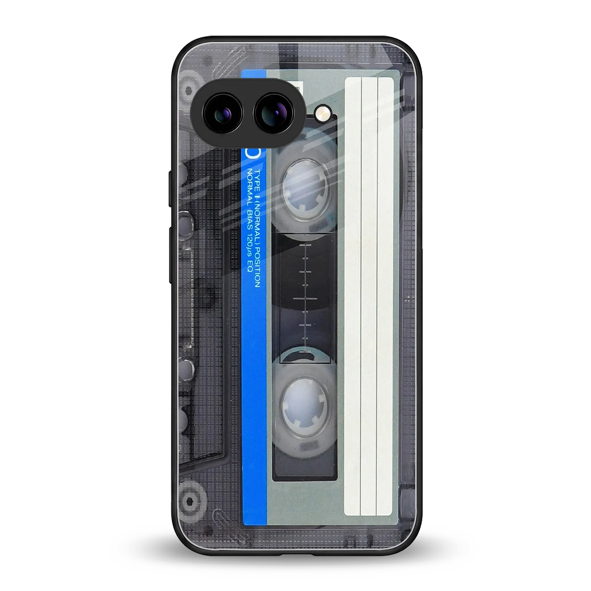 Cassette Retro back phone cover | glass case for google pixel 10a