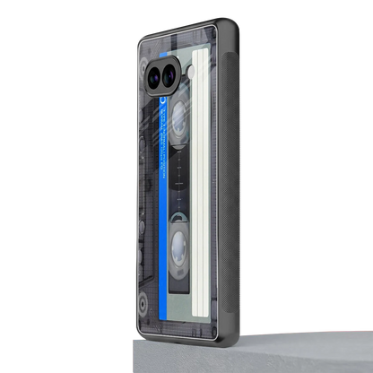 Cassette Retro google pixel 10a mobile cover | shockproof glass phone case