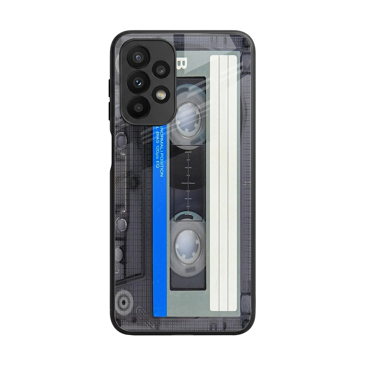Cassette Retro back phone cover | glass case for samsung galaxy a23