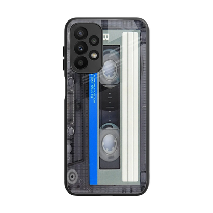 Cassette Retro back phone cover | glass case for samsung galaxy a23