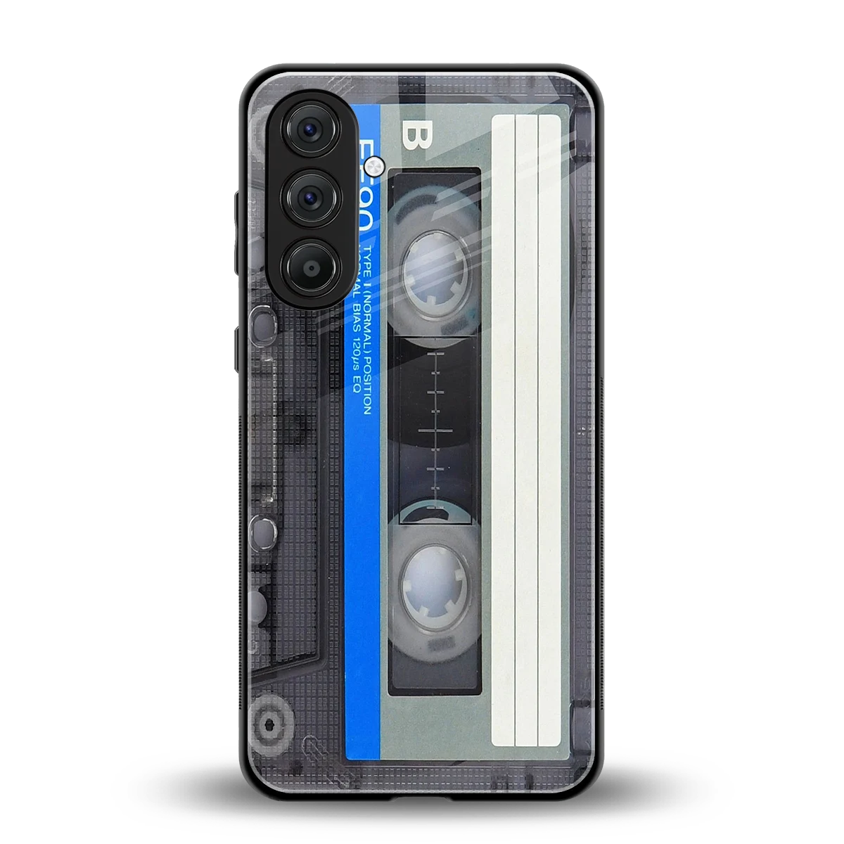 Cassette Retro back phone cover | glass case for samsung galaxy a55 5g