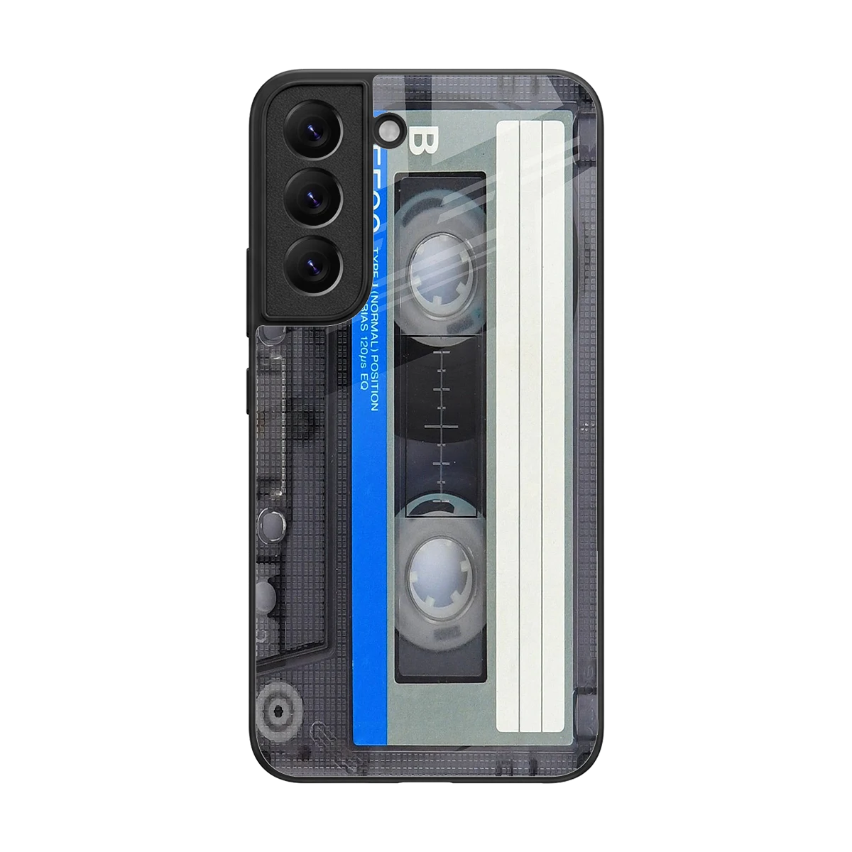 Cassette Retro back phone cover | glass case for samsung galaxy s22