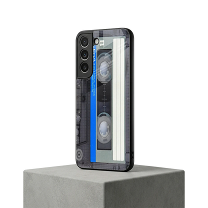 Cassette Retro samsung galaxy s22 mobile cover | shockproof glass phone case