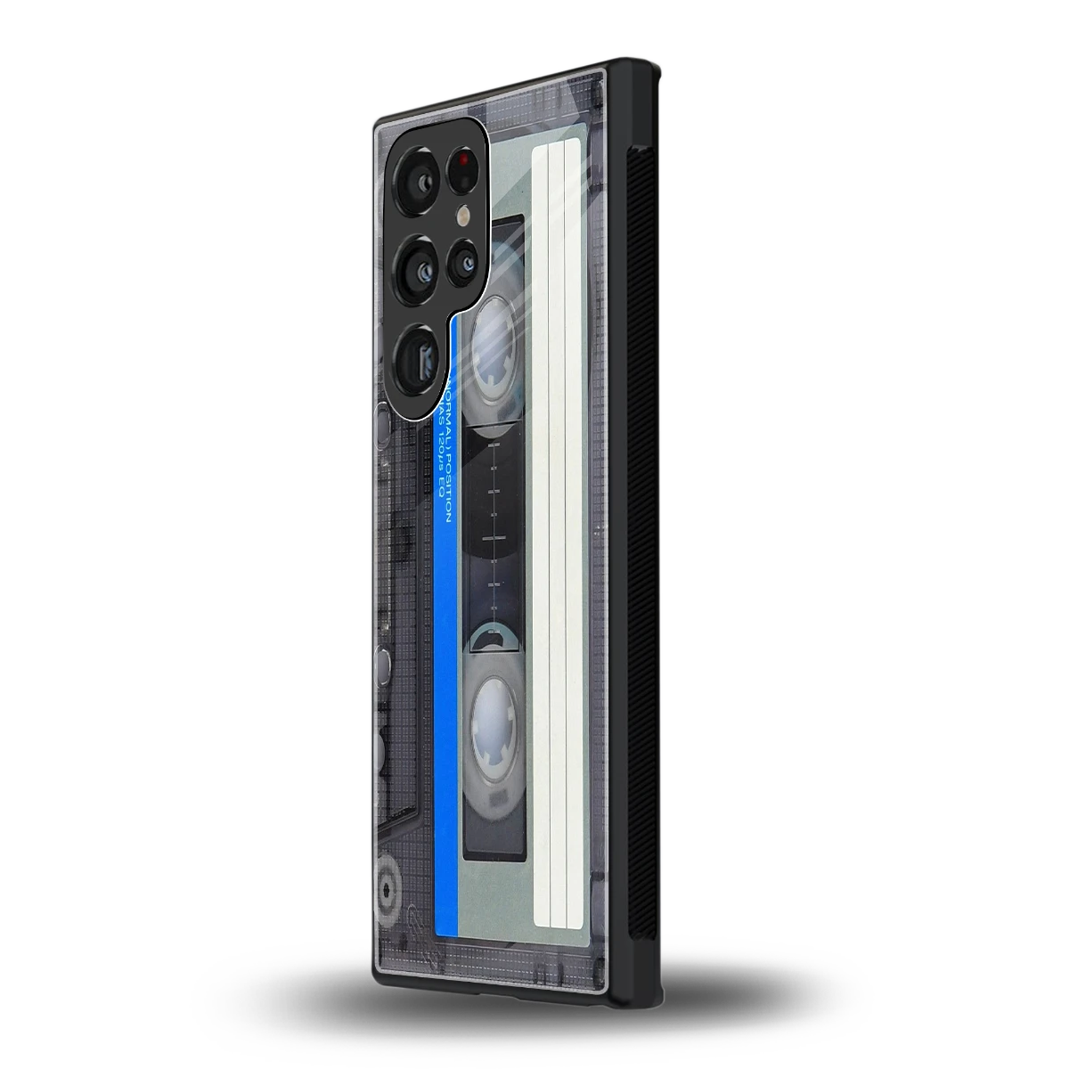 Cassette Retro samsung galaxy s24 ultra mobile cover | shockproof glass phone case