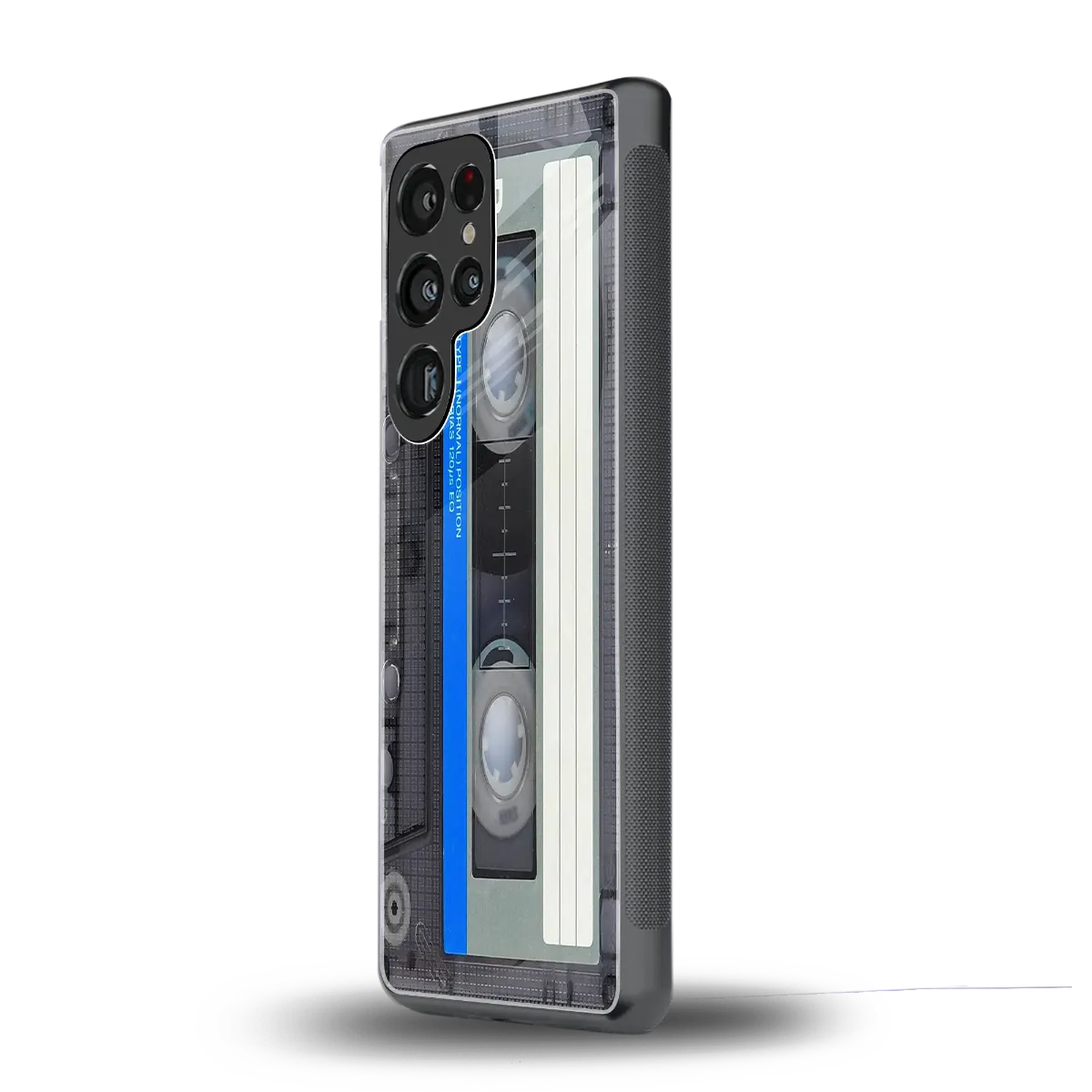 Cassette Retro samsung galaxy s25 ultra mobile cover | shockproof glass phone case