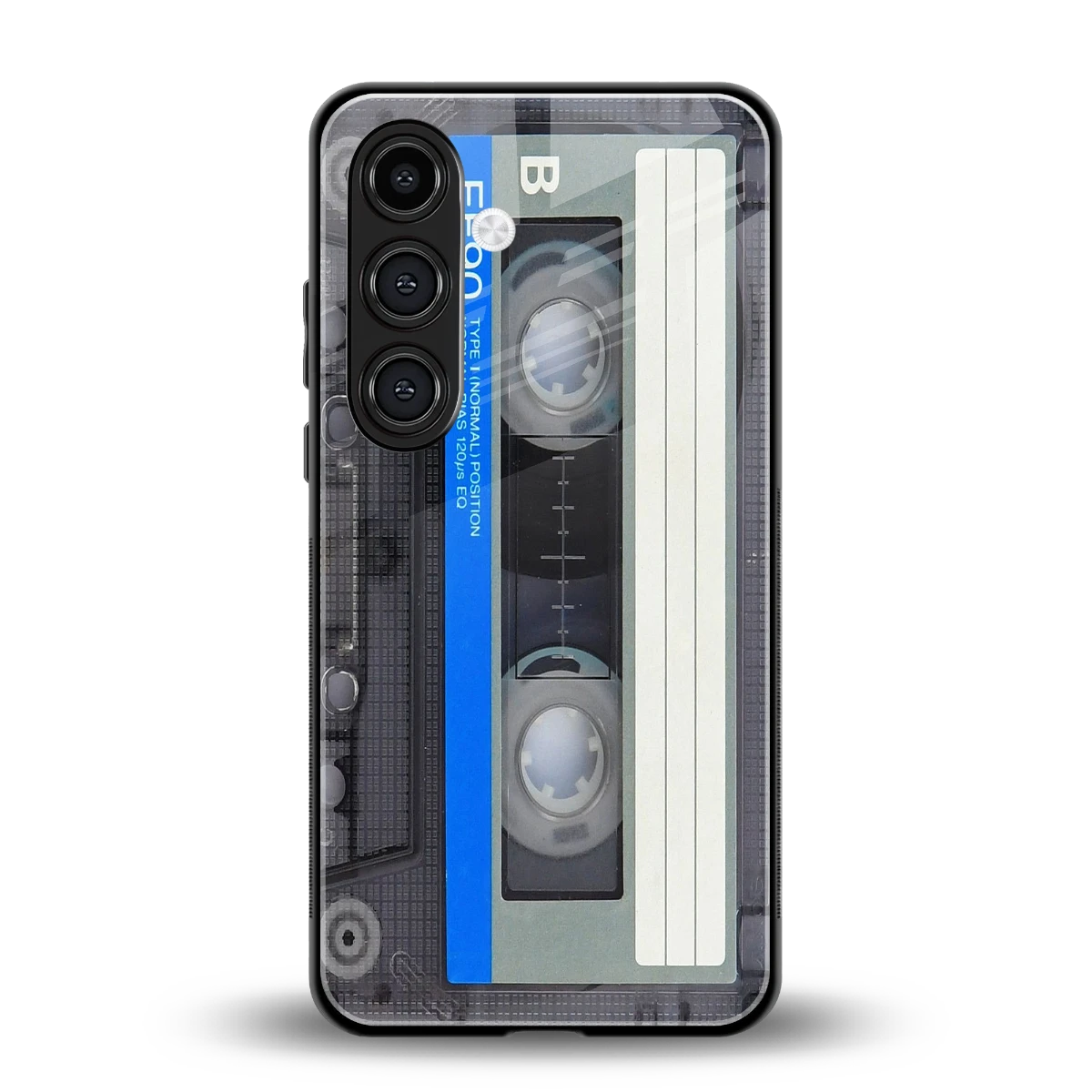 Cassette Retro back phone cover | glass case for samsung galaxy s23 plus