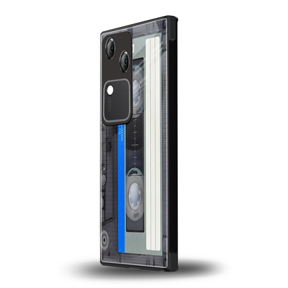 Cassette Retro vivo v30 mobile cover | shockproof glass phone case