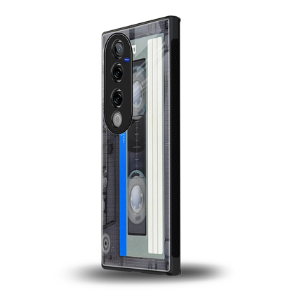 Cassette Retro vivo v40 pro mobile cover | shockproof glass phone case