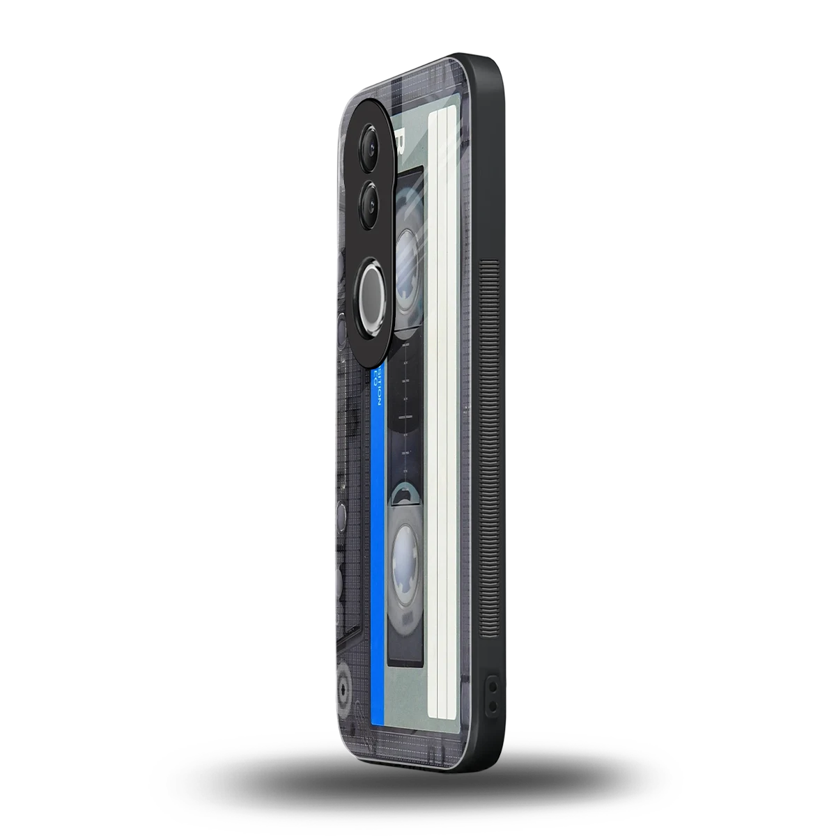 Cassette Retro vivo v50 mobile cover | shockproof glass phone case