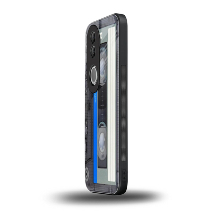 Cassette Retro vivo v50 mobile cover | shockproof glass phone case