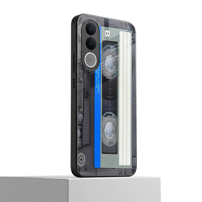 Cassette Retro vivo v70 fe mobile cover | shockproof glass phone case