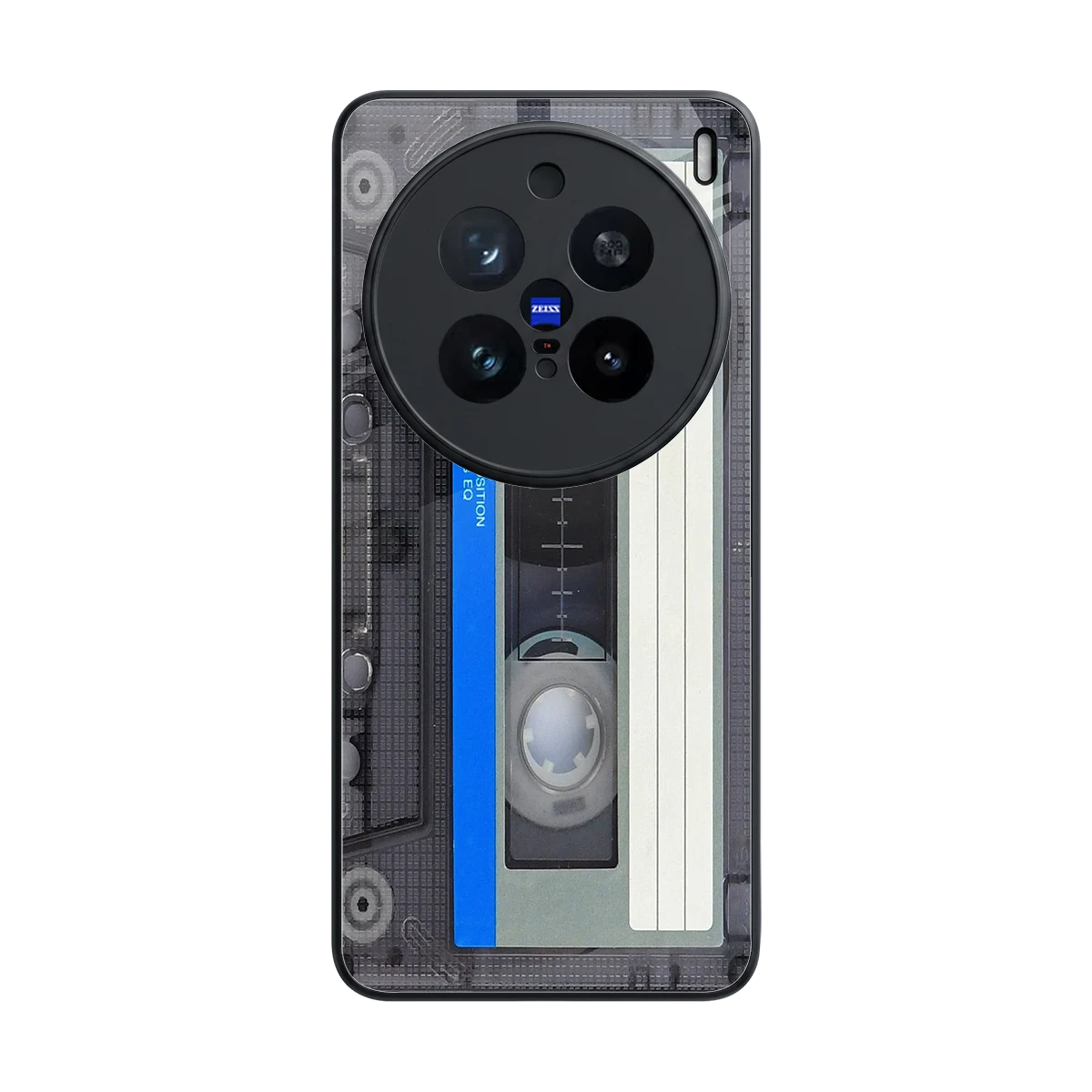 Cassette Retro back phone cover | glass case for vivo x200 pro