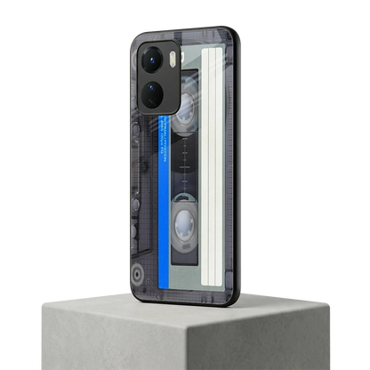Cassette Retro vivo y16 mobile cover | shockproof glass phone case
