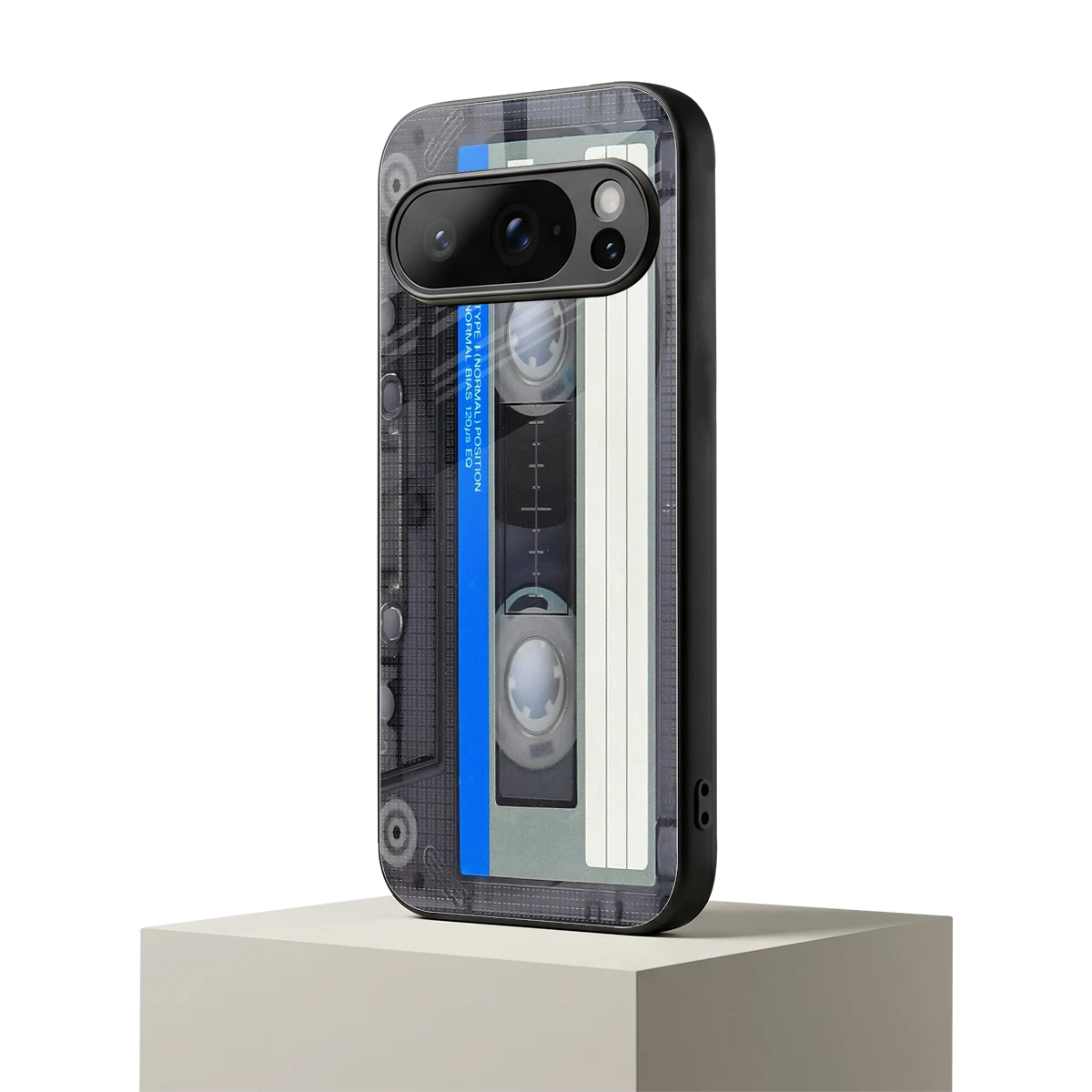 Cassette Retro google pixel 10 pro mobile cover | shockproof glass phone case