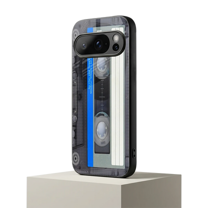 Cassette Retro google pixel 10 pro mobile cover | shockproof glass phone case