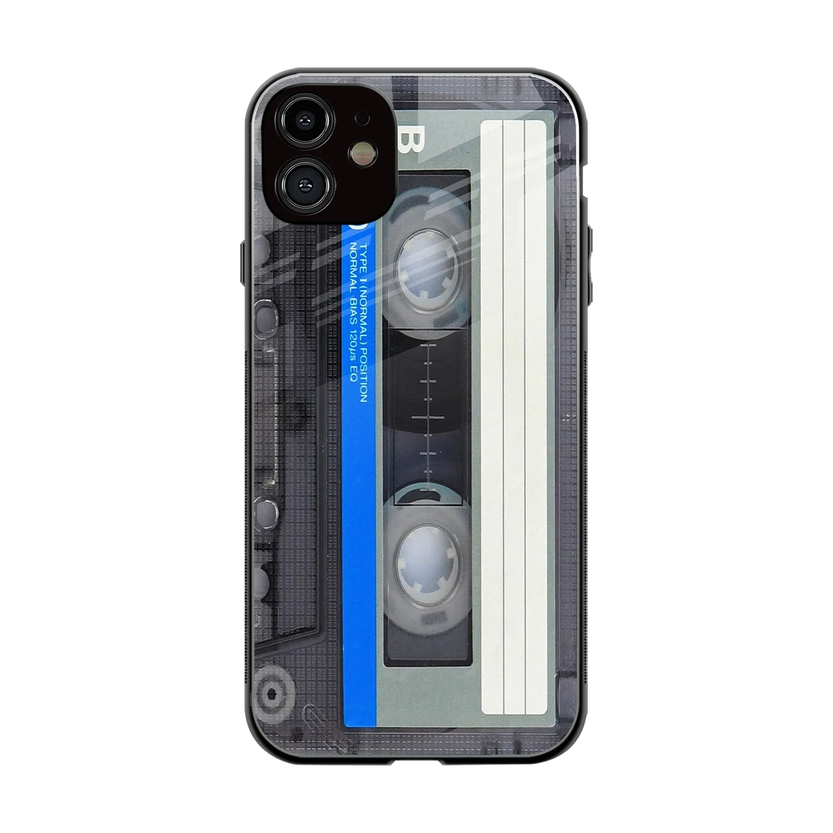 Cassette Retro back phone cover | glass case for iphone 11