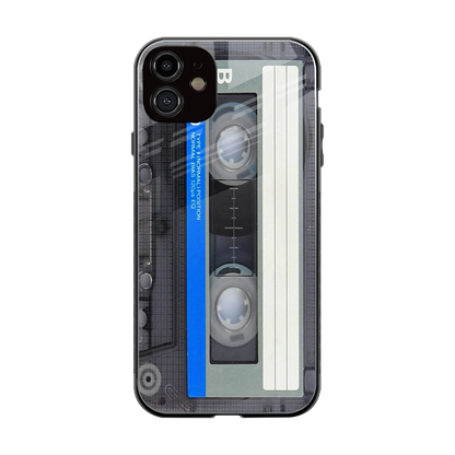 Cassette Retro back phone cover | glass case for iphone 11