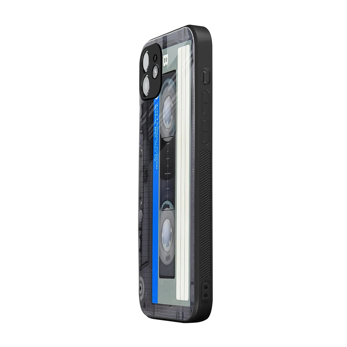 Cassette Retro iphone 11 mobile cover | shockproof glass phone case