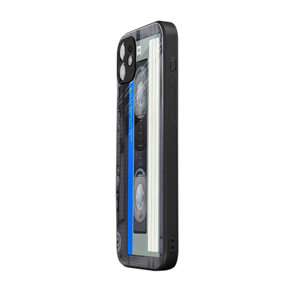 Cassette Retro iphone 11 mobile cover | shockproof glass phone case