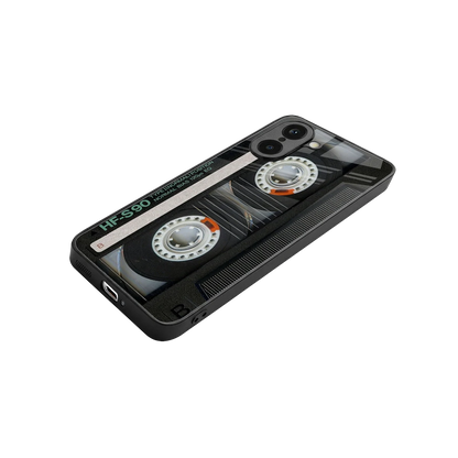 Cassette Tape stylish phone case for oneplus nord ce5 5g | glossy glass and slim fit