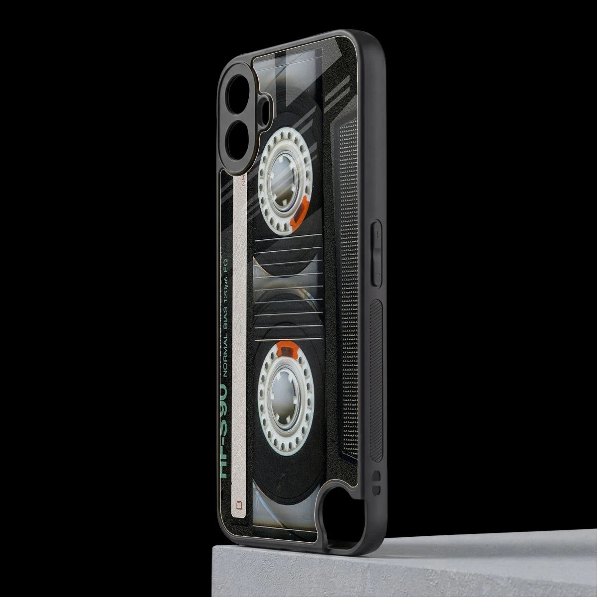 Cassette Tape cmf nothing phone 1 mobile cover | shockproof glass phone case
