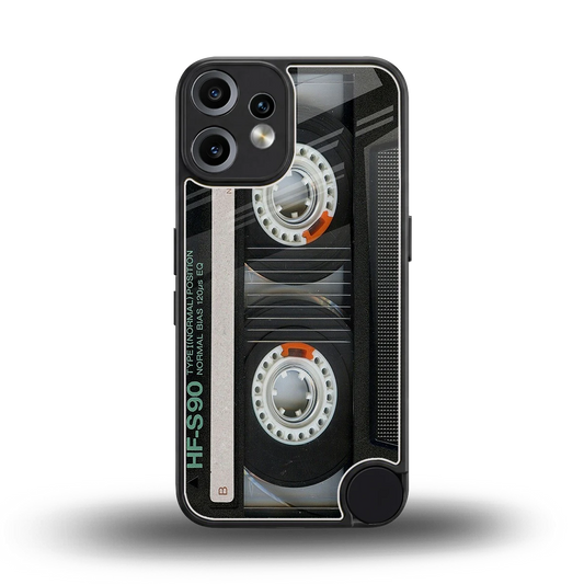 Cassette Tape back phone cover | glass case for cmf nothing phone 2 pro