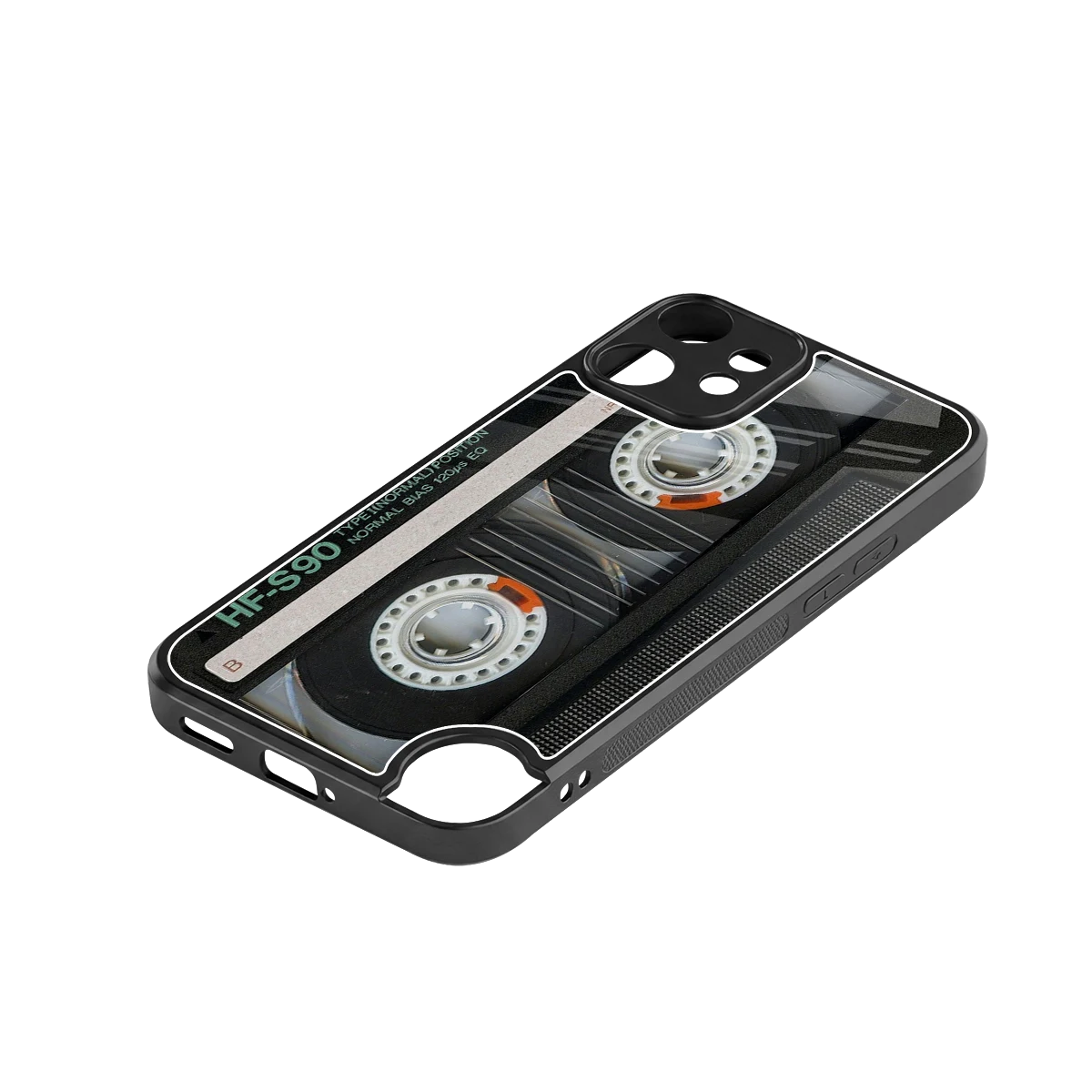 Cassette Tape stylish phone case for cmf nothing phone 2 pro | glossy glass and slim fit
