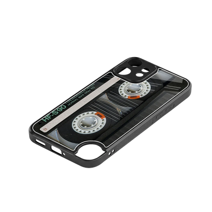 Cassette Tape stylish phone case for cmf nothing phone 2 pro | glossy glass and slim fit