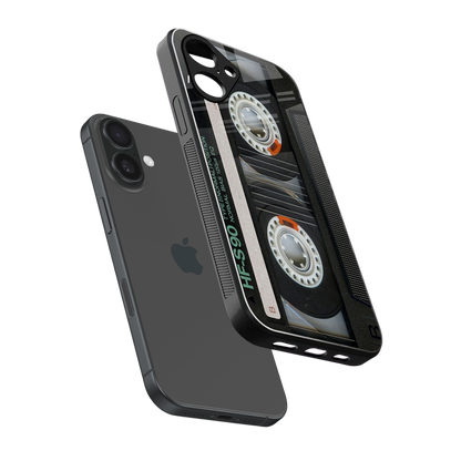 Cassette Tape Phone Case for Iphone 16 | Glass Case