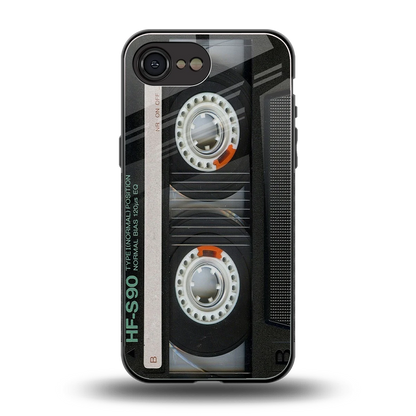 Cassette Tape back phone cover | glass case for iphone 16e