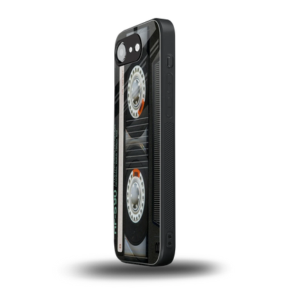 Cassette Tape iphone 16e mobile cover | shockproof glass phone case