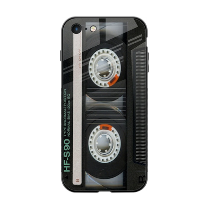Cassette Tape back phone cover | glass case for iphone 7