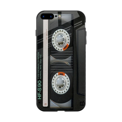 Cassette Tape back phone cover | glass case for iphone 7 plus