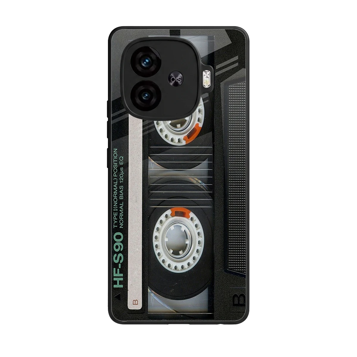 Cassette Tape back phone cover | glass case for iqoo neo 10r 5g