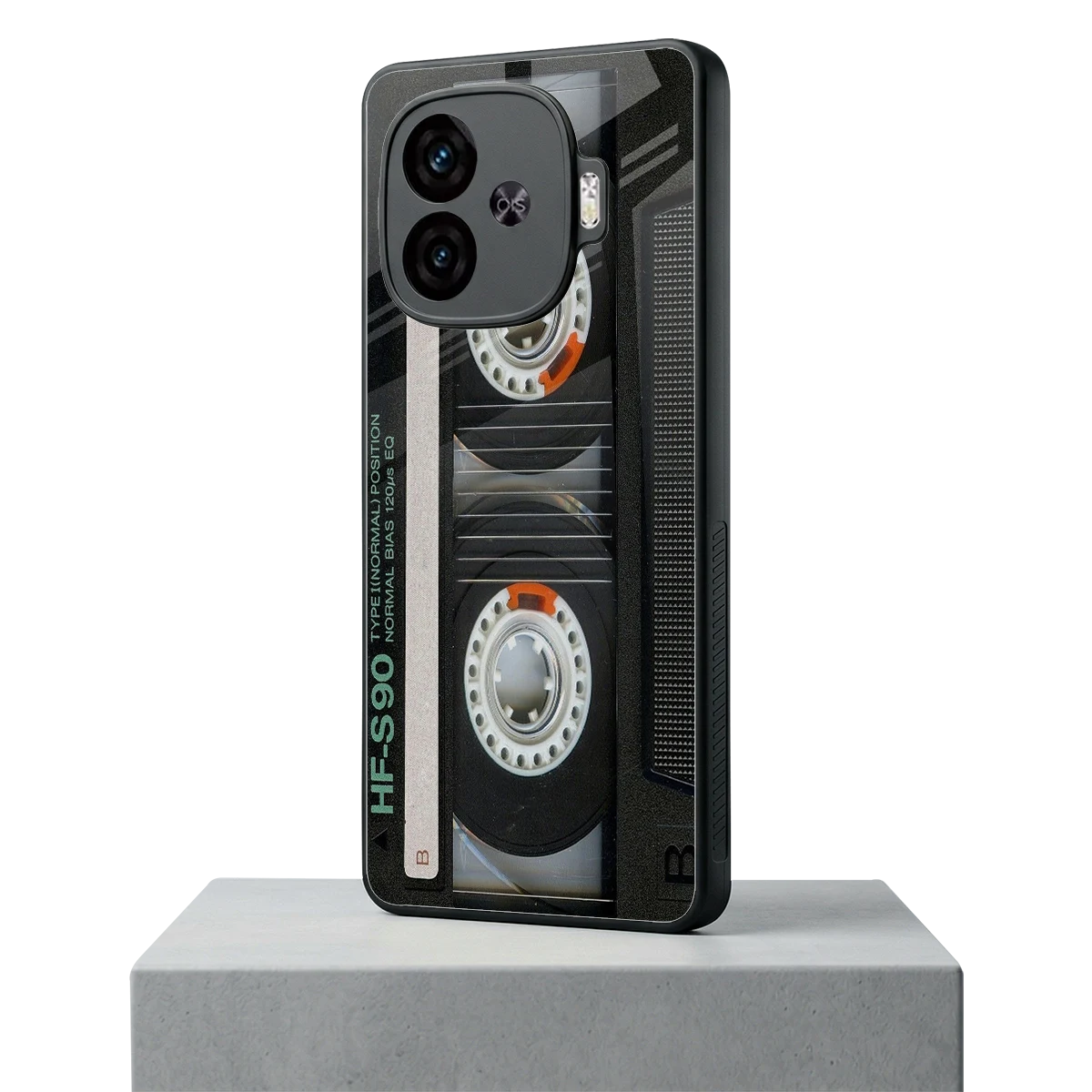 Cassette Tape iqoo neo 10r 5g mobile cover | shockproof glass phone case