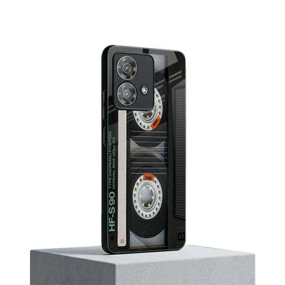 Cassette Tape motorola edge 40 neo 5g mobile cover | shockproof glass phone case