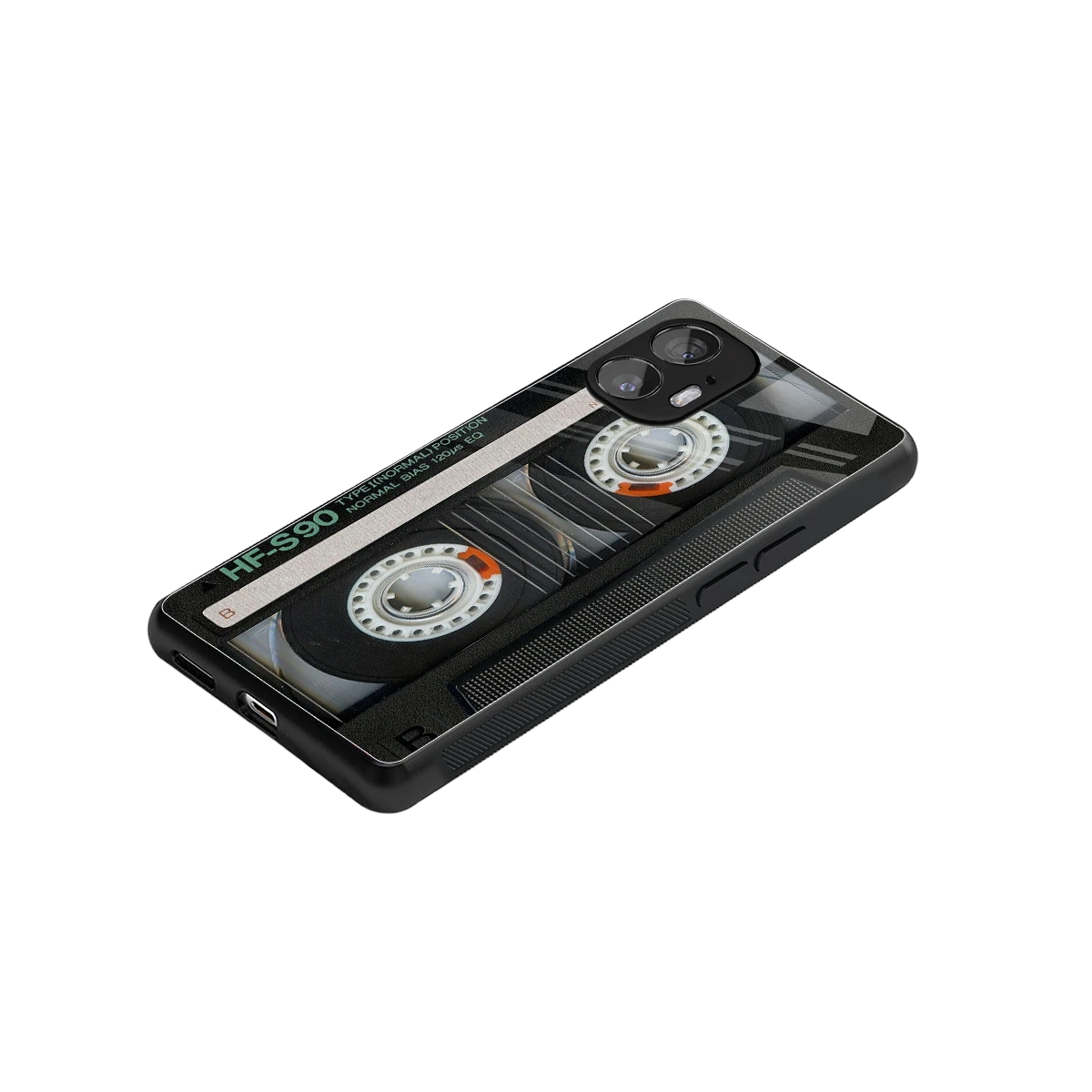 Cassette Tape stylish phone case for nothing phone 2 | glossy glass and slim fit